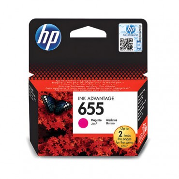 Картридж струйный HP (CZ111AE) Deskjet Ink Advantage 3525/5525/4515/4525 №655, пурпурный, оригинал.