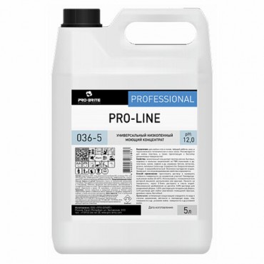 Средство моющее универсальное, 5 л, PRO-BRITE PRO-LINE, низкопенное, концентрат, 036-5